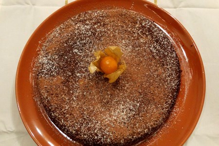 Бадемово-шоколадов тарт (без захар и глутен)
