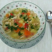 Hühnersuppe