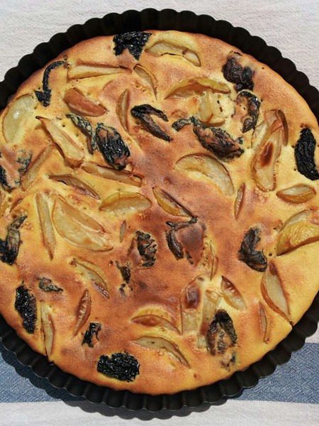 Birnen –Pflaumen- Kuchen