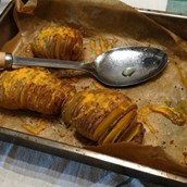 Hasselback-Kartoffeln
