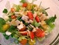Ruccola, Cherry Tomatoes, and Baby Spinach Salad