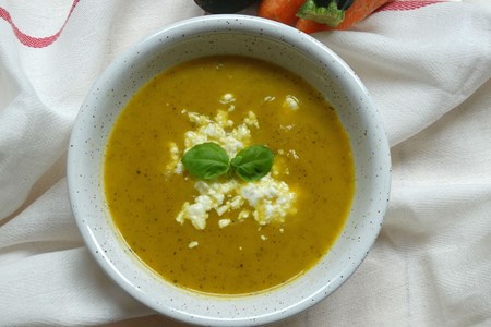 Крем супа от моркови и тиквички