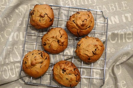 Бисквити с нахутено брашно и шоколад