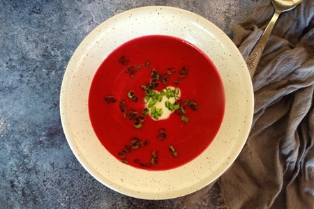 Крем супа от цвекло