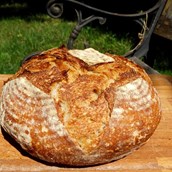 Квасен хляб с лимец и черен кимион
