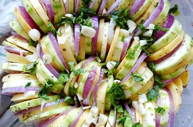 Бриам - гръцки печени зеленчуци